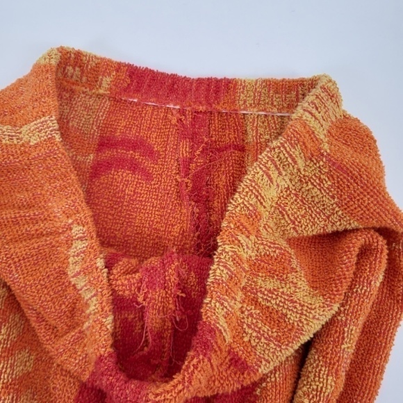 Reworked vintage towel romper shorts tube top sleeveless handmade thrift flip - Picture 8 of 12